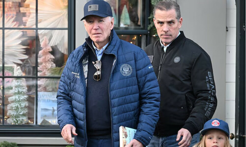 Joe Biden says he has pardoned his son, Hunter