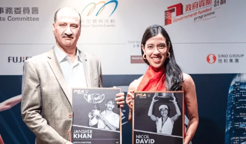 Squash legend Jansher Khan inducted into PSA Hall of Fame Squash legend Jansher Khan inducted into PSA Hall of Fame
