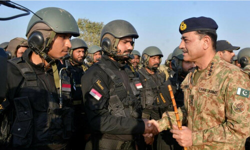 Armed forces with nation’s support capable of guarding country against ‘entire spectrum of threats’: COAS Munir Armed forces with nation’s support capable of guarding country against ‘entire spectrum of threats’: COAS Munir