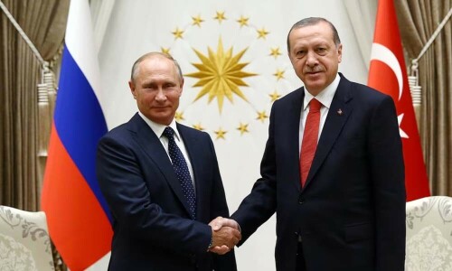 Putin tells Erdogan of need for &lsquo;speedy&rsquo; end to Syria rebel offensive