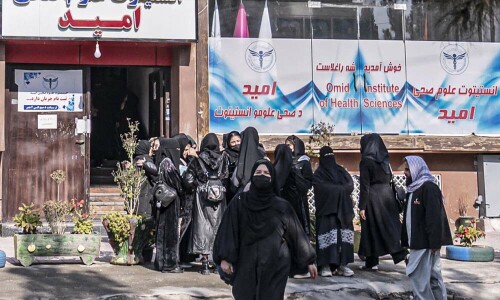 UN urges Afghan Taliban not to block women&rsquo;s medical training