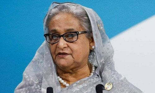 Bangladesh court bans broadcasts of ousted ex-PM&rsquo;s &lsquo;hate speech&rsquo;