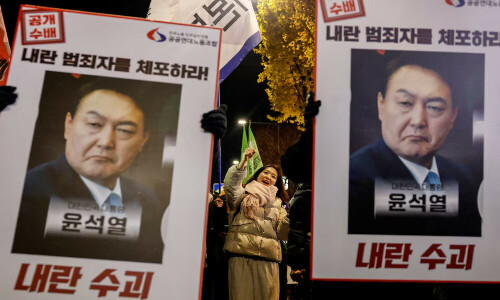 Ruling party leader says South Korea president must be suspended as soon as possible