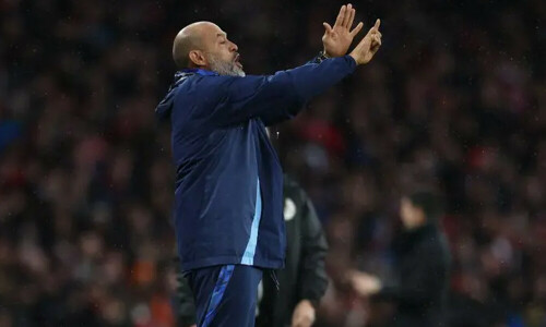 First win at Old Trafford since 1994 a huge moment for Forest, Nuno says