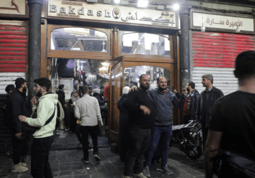 Syrians taste freedom at famous Damascus ice cream parlour Syrians taste freedom at famous Damascus ice cream parlour
