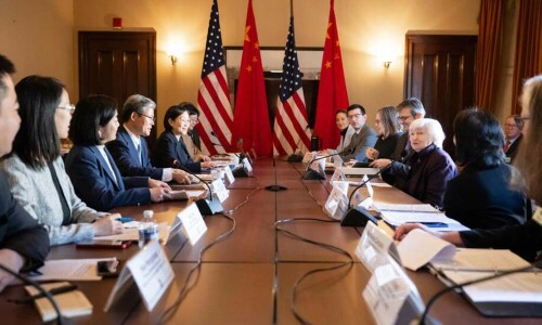 US-China officials to hold economic talks before Trump return