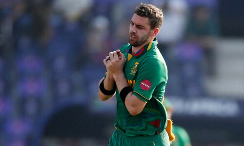 Nortje ruled out of South Africa&rsquo;s white ball series against Pakistan