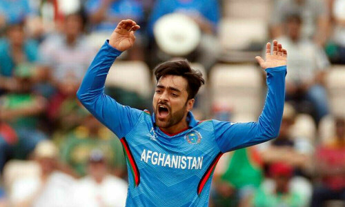 Ace spinner Rashid Khan back for Afghanistan Tests in Zimbabwe
