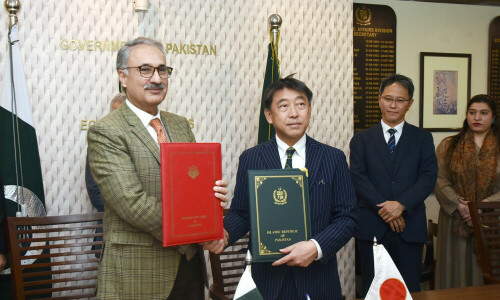 Japan approves $9.91mn grant for KP&rsquo;s flood-hit areas