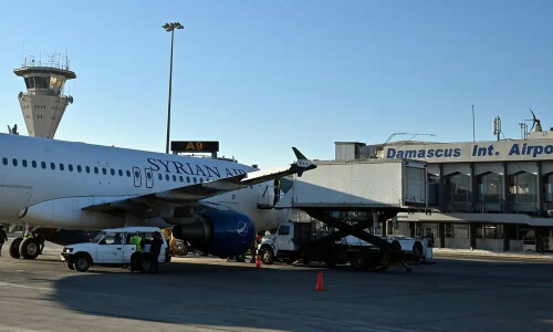 First flight since Assad&rsquo;s fall takes off from Damascus airport: AFP