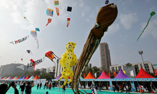 Kite-making picks up in India&rsquo;s Gujarat as harvest festival nears