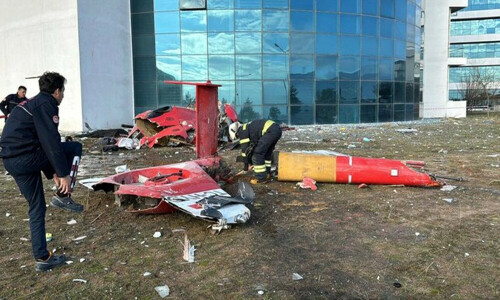 Four killed in helicopter crash at Turkiye hospital
