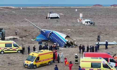 Russian air defenses may have hit Azerbaijan plane: US official