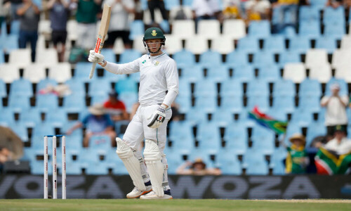 Bosch continues debut heroics to give South Africa handy lead