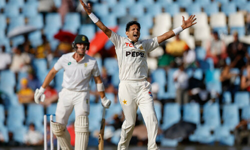 Mohammad Abbas, Khurram Shahzad rock South Africa at start of chase