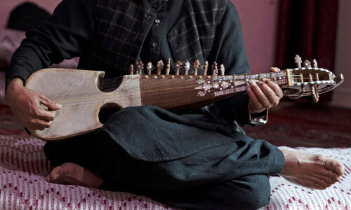 UNESCO-listed musical instrument stifled in Afghanistan