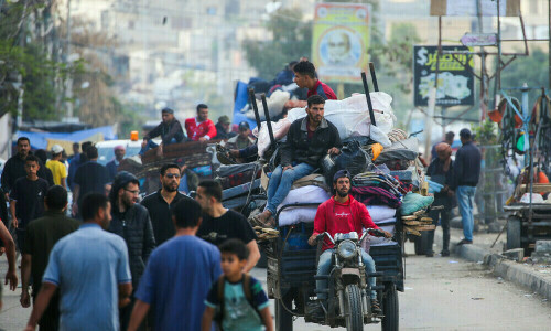 اسرائیلی فورسز کا محصور شمالی غزہ کے قصبے کو خالی کرانے کا نیا حکم