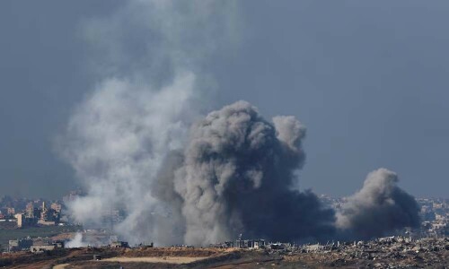 Israel strikes Gaza City suburb, Palestinian medics say