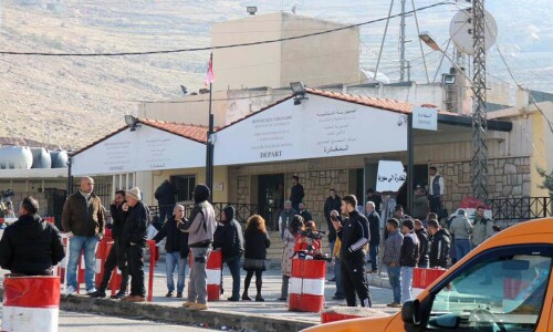Lebanon minister says working to &lsquo;resolve&rsquo; Syria&rsquo;s new entry restrictions