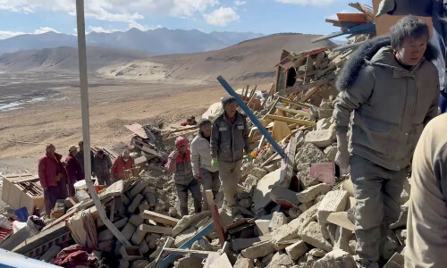 Urgency mounts in search for survivors of powerful Tibet earthquake