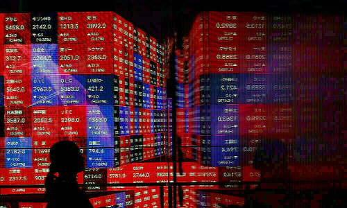 Stocks fall, US yields near 8-month highs ahead of jobs data