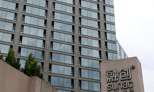 Sunac China shares, bonds sink after liquidation petition filed against developer