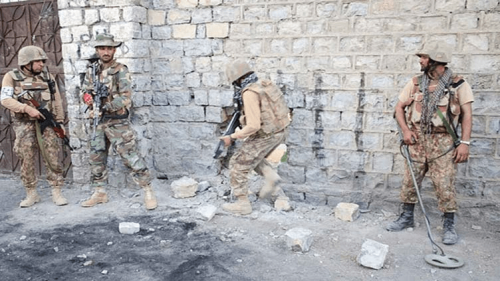 Five terrorists killed in Dera Ismail Khan IBO