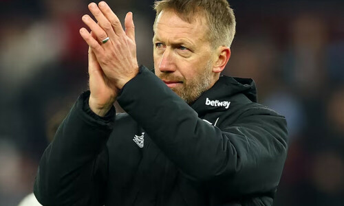 New West Ham manager Potter sees positives after FA Cup exit