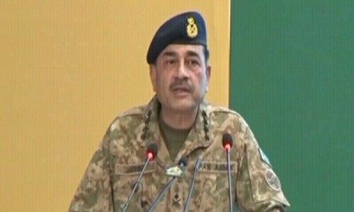 خیبرپختونخوا میں بڑے پیمانے پر آپریشن نہیں ہورہا، آرمی چیف خیبرپختونخوا میں بڑے پیمانے پر آپریشن نہیں ہورہا، آرمی چیف