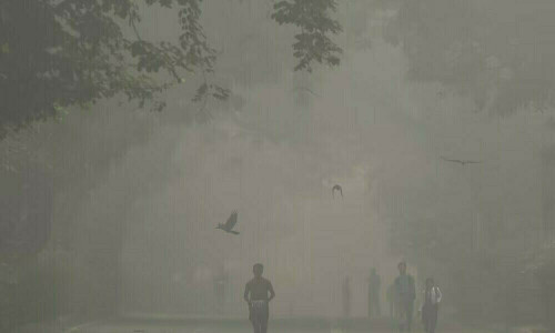 Dense fog over Indian capital delays flights, trains