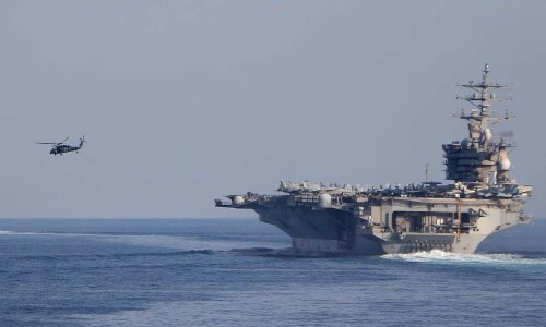 Houthi rebels say attacked US aircraft carrier in Red Sea
