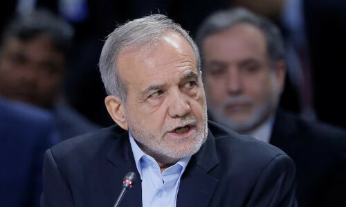 Iranian president arrives in Moscow for treaty signing with Putin, TASS says