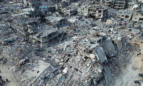 Hamas says Gaza will &lsquo;rise again&rsquo;, rebuild after Israeli destruction