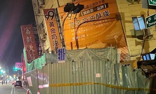 6.0-magnitude earthquake shakes Taiwan: USGS
