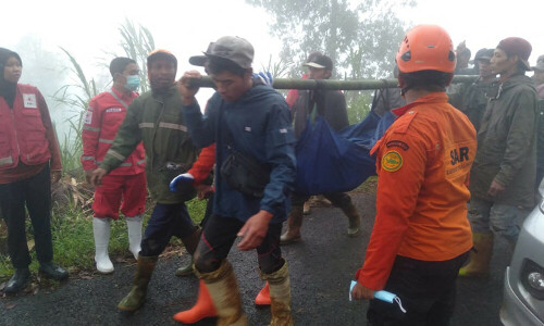 Rain-triggered landslide kills 17 in Indonesia