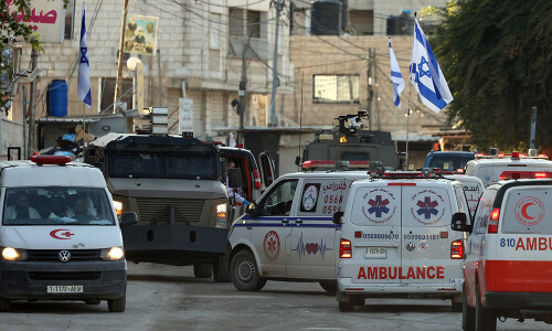 Shooting, explosions in Jenin as Israel presses raid