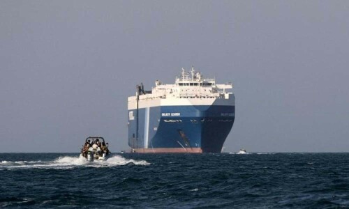 Yemen&rsquo;s Houthis say freed detained ship&rsquo;s crew after Gaza truce