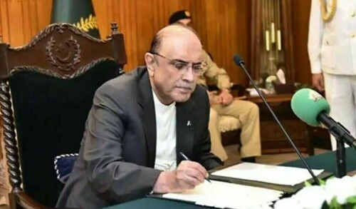 President signs controversial Peca bill into law