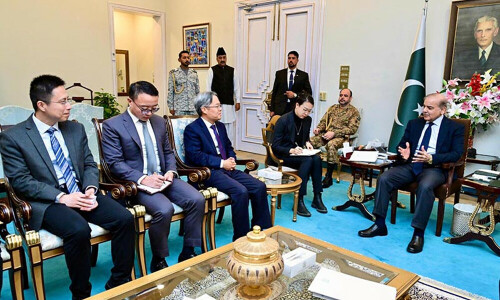 Jiang, PM discuss economy, security