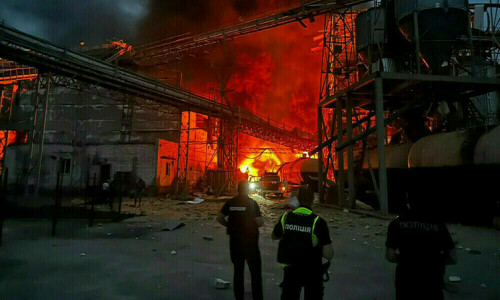 Ukraine drone attacks target Russian energy facilities, spark oil refinery fires