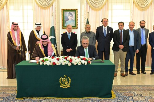 Pakistan signs $1.2bn Saudi oil facility on deferred payment