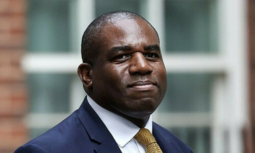 UK&rsquo;s Lammy says Palestinians should &lsquo;live and prosper&rsquo; in Gaza, West Bank
