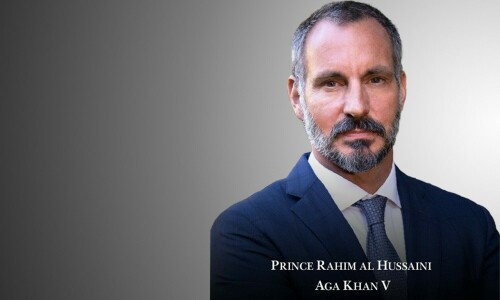 Prince Rahim Al-Hussaini Aga Khan V named 50th imam of Ismailis