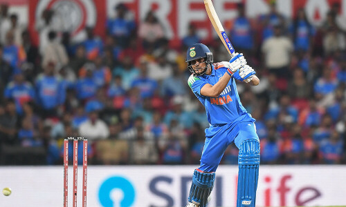 Gill helps India down England in ODI opener