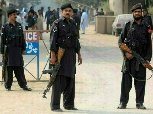 Three cops martyred, six injured in attack