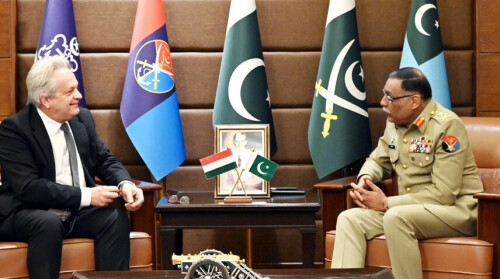 Hungary&rsquo;s State Secretary meets CJCSC Gen Mirza to strengthen defence ties
