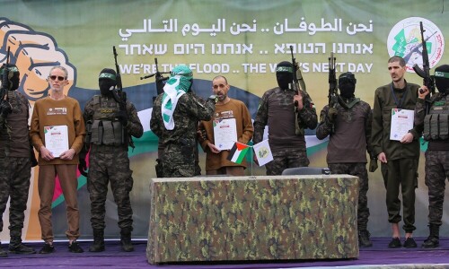 Hamas releases three Israeli hostages as Gaza ceasefire holds