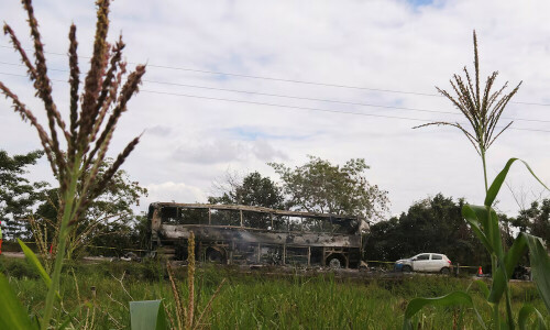 Accident involving bus in southern Mexico killed 41, authorities say