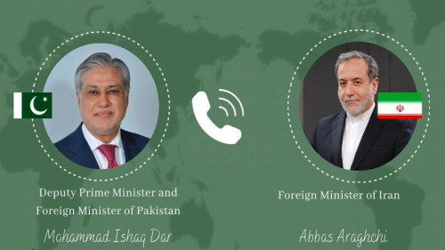Dar reaffirms backing for Palestinian statehood in talks with Iran&rsquo;s FM