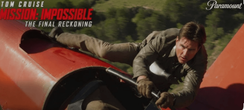 &lsquo;Mission: Impossible 8&rsquo; trailer: Tom Cruise dangles upside down from airplane in new stunt